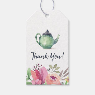 Etiqueta Para Presente Obrigado tea party do chá de panela do bebê