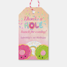 Etiqueta Para Presente Obrigados uma Rosquinha de Bunch BURT Obrigado Eti