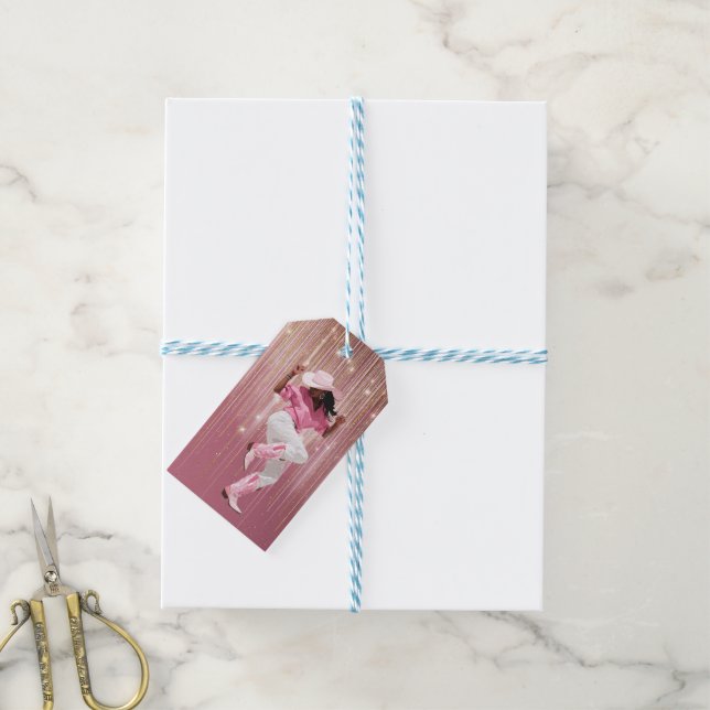 ETIQUETA PARA PRESENTE OBTENHA A GAROTA DE TI #1 (Com cordão)