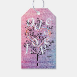 Etiqueta Para Presente Ode ao Amor Marcador de Presente da Poetisa Adiela