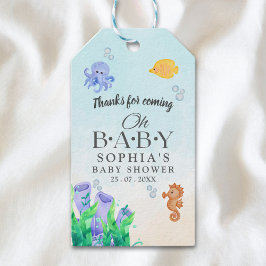 Etiqueta Para Presente Oh Baby Under Sea Baby Shower