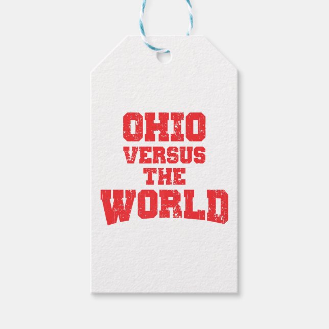 ETIQUETA PARA PRESENTE OHIO VERSUS O MUNDO (Frente)