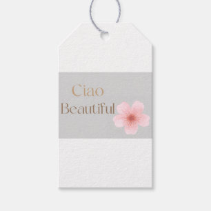 Etiqueta Para Presente Olá Bela, Manual de Presente Floral Elegante