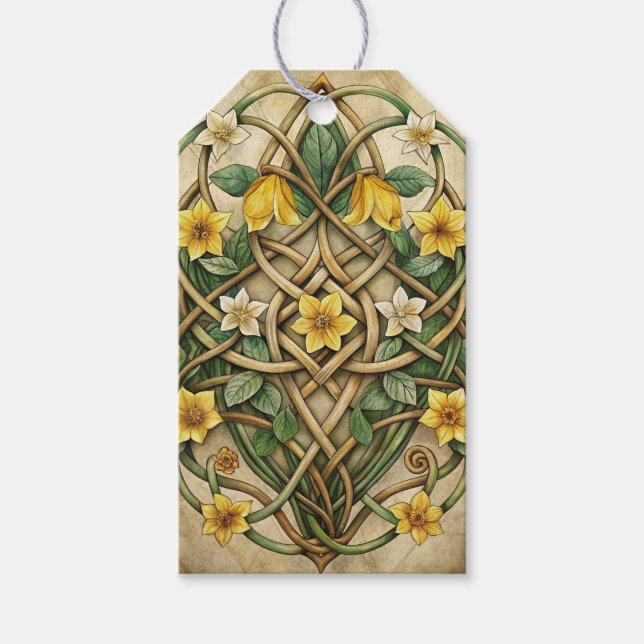 Etiqueta Para Presente Old Celtic  (Frente)