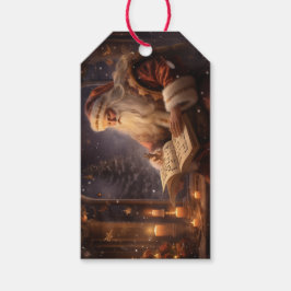 Etiqueta Para Presente Old World Santa