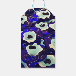 Etiqueta Para Presente Olhos Turcos Boncuk Formaram Arte Bizarra Amuleta