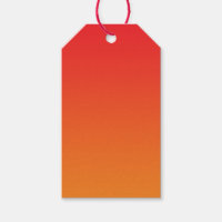 Ombre Vermelho e Laranja