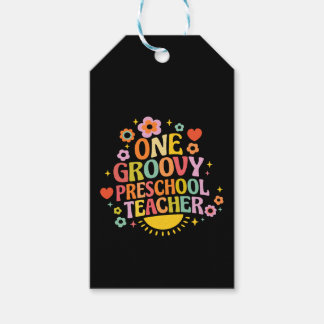 Etiqueta Para Presente One groovy preschool teacher