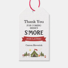 Etiqueta Para Presente One Happy Camper Boys Birthday 