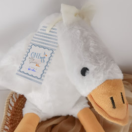 Etiqueta Para Presente One Silly Goose 1st Birthday Adoption Stuffie 