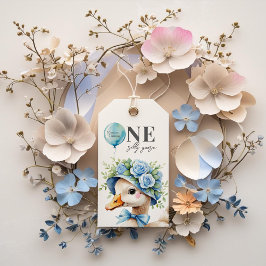 Etiqueta Para Presente One Silly Goose Boy Birthday 