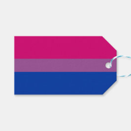 Etiqueta Para Presente Orgulho Bissexual (Bandeira Bi)