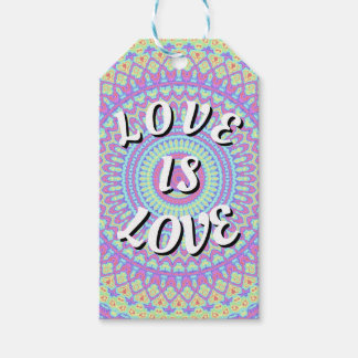 Etiqueta Para Presente Orgulho Love Is Love