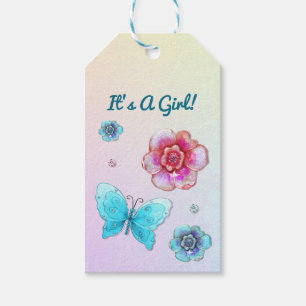 Etiqueta Para Presente Os grafites de Flutterby Jeweled SEU um