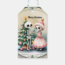 Etiqueta Para Presente Ossos, bolas, e um pouco de magia