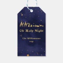 Ouro Oh Noite Santa Céus Estrelados Natal