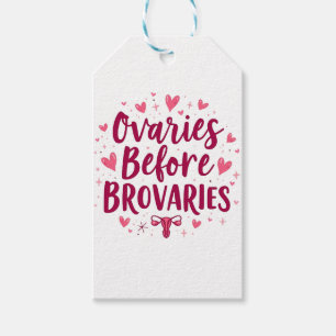Etiqueta Para Presente Ovários Antes de Brovários Meu Corpo Minha Mulher