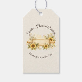 Etiqueta Para Presente Padaria Golden Harvest