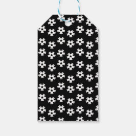 Etiqueta Para Presente Padrão de bola de futebol engraçado