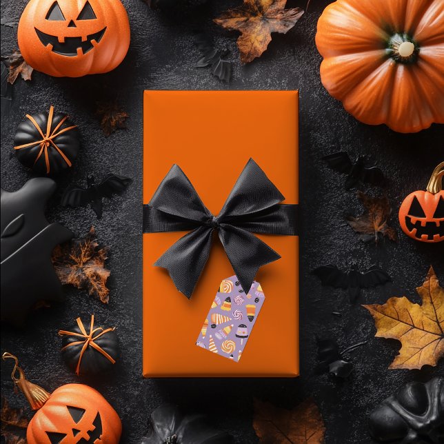 Etiqueta Para Presente Padrão de Milho-das-Cadeado (Criador carregado)