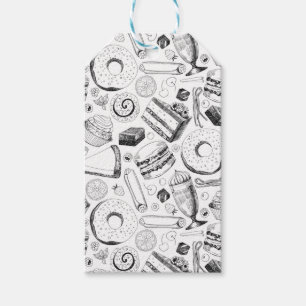 Etiqueta Para Presente Padrão delicioso