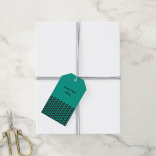 Etiqueta Para Presente Padrão ZIGZAG - preto + seu histórico e suas ideia