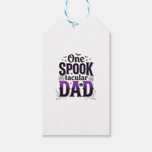 Etiqueta Para Presente Pai Espetacular de Halloween Design Vetorial Vinta
