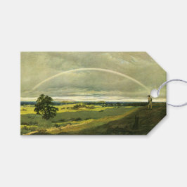 Etiqueta Para Presente Paisagem com arco-íris (por Caspar David Friedrich