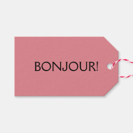 Etiqueta Para Presente Palavra