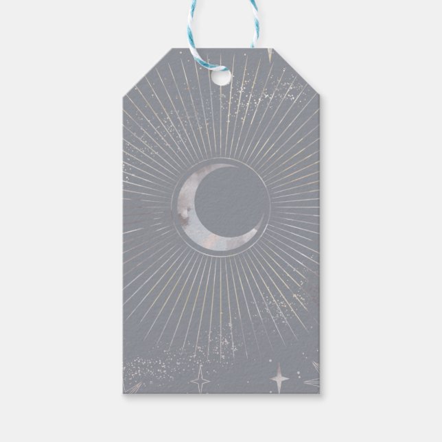Etiqueta Para Presente Pale Moon Burst (Frente)