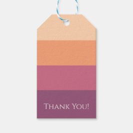 Etiqueta Para Presente Paleta de Colheita-