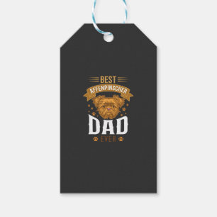 Etiqueta Para Presente Papai Affenpinscher Cachorro Maravilhoso Face Pega