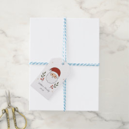 Etiqueta Para Presente Papai Noel Aconchegante Personalizado Natal