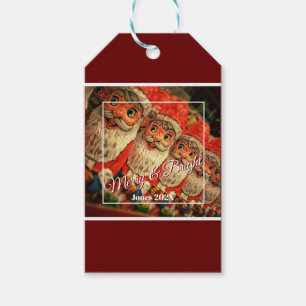 Etiqueta Para Presente Papai Noel de Chocolate Rótulo Personalizado de Na