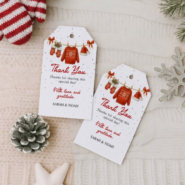 Etiqueta Para Presente Papai Noel de Inverno  (Criador carregado)