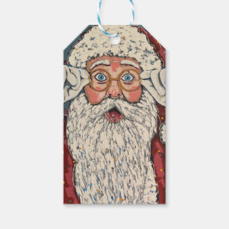 Etiqueta Para Presente Papai Noel Surpreso