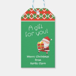 Etiqueta Para Presente Papais noeis Oferecem Um Presente Para Você