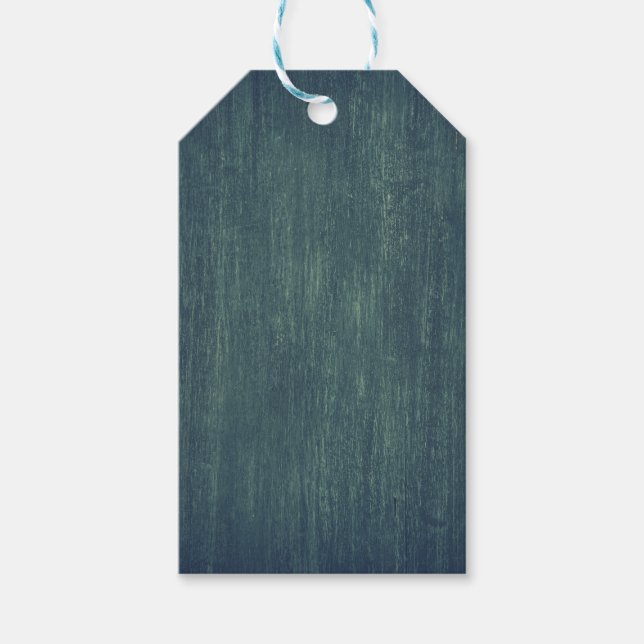Etiqueta Para Presente Parede Verde Escuro (Frente)