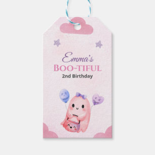Etiqueta Para Presente Pasta Cachorro Fantasma Halloween Aniversário do D