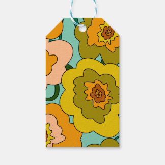 Etiqueta Para Presente Pastel Poppies Wrapping