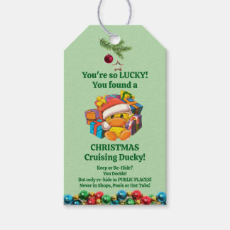 Etiqueta Para Presente Pato Cruzador Tags Natal