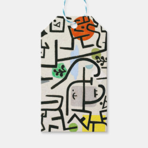 Etiqueta Para Presente Paul Klee Rich Harbor Abstrato Expressionismo