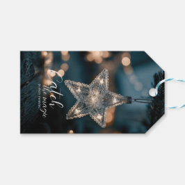 Etiqueta Para Presente Pegue a Estrela Mágica de Natal