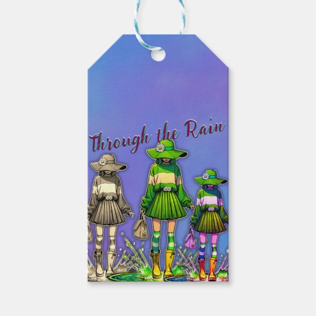 Etiqueta Para Presente Pela Chuva (Frente)