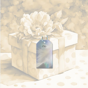 Etiqueta Para Presente Pena do anjo