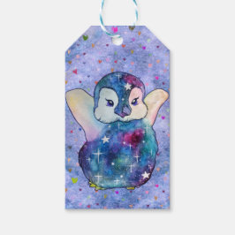 Etiqueta Para Presente Penguin named Button