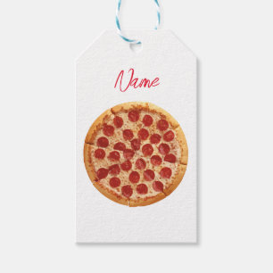 Etiqueta Para Presente Pepperoni Pizza Thunder_Cove Tank Topo