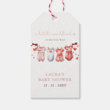 Pequeno Namorados amoroso Chá de fraldas