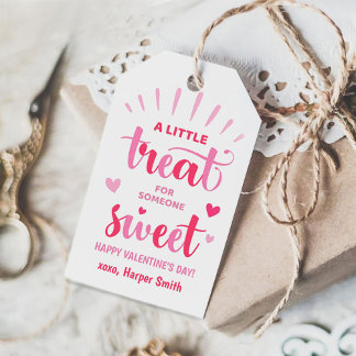 Etiqueta Para Presente Pequeno Tratado para Alguém Doce - Dia de os namor