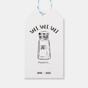 Etiqueta Para Presente Perdeu o agitador de sal - achou